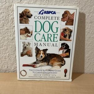 3/$15 Dog Care Manual Hardback book